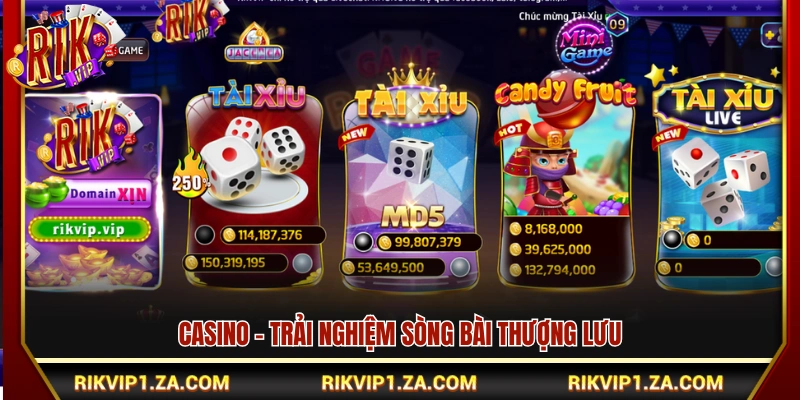 Giới Thiệu Rikvip 3 Casino – Tận hưởng không gian bài đẳng cấp